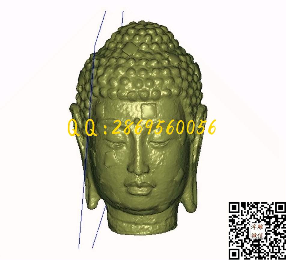 如来佛 (2)_STL立体模型圆雕图立体浮雕3d电脑雕刻打印四轴多轴雕刻精雕图浮雕图